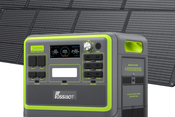 FOSSiBOT F2400 Solargenerator Test